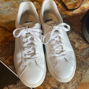VEJA all white sneakers